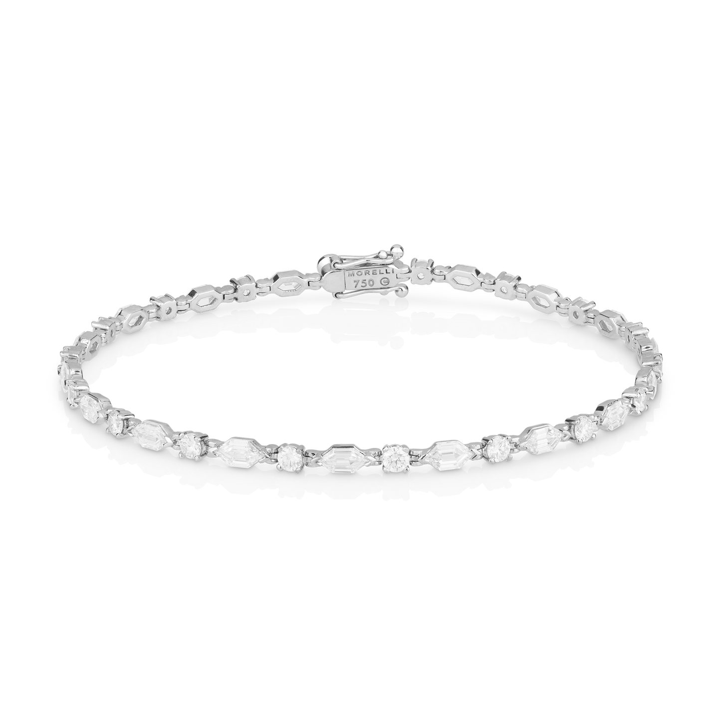 Elongated Diamond Bracelet