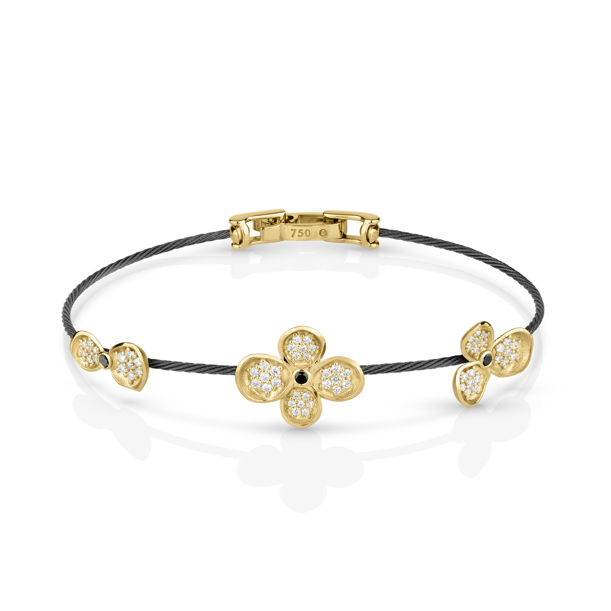 Forget Me Not Single Wire Bracelet