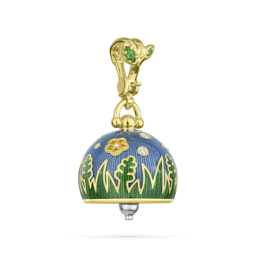 Wild Child Grass Enamel Meditation Bell