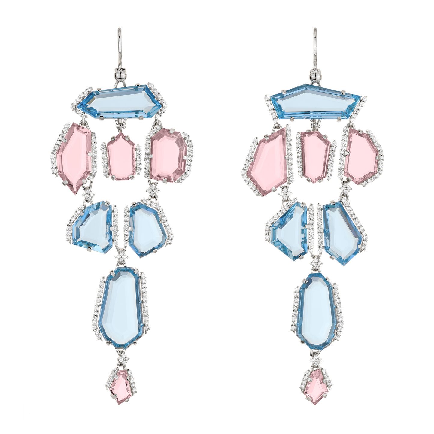 Wind Chime Chandelier Earrings