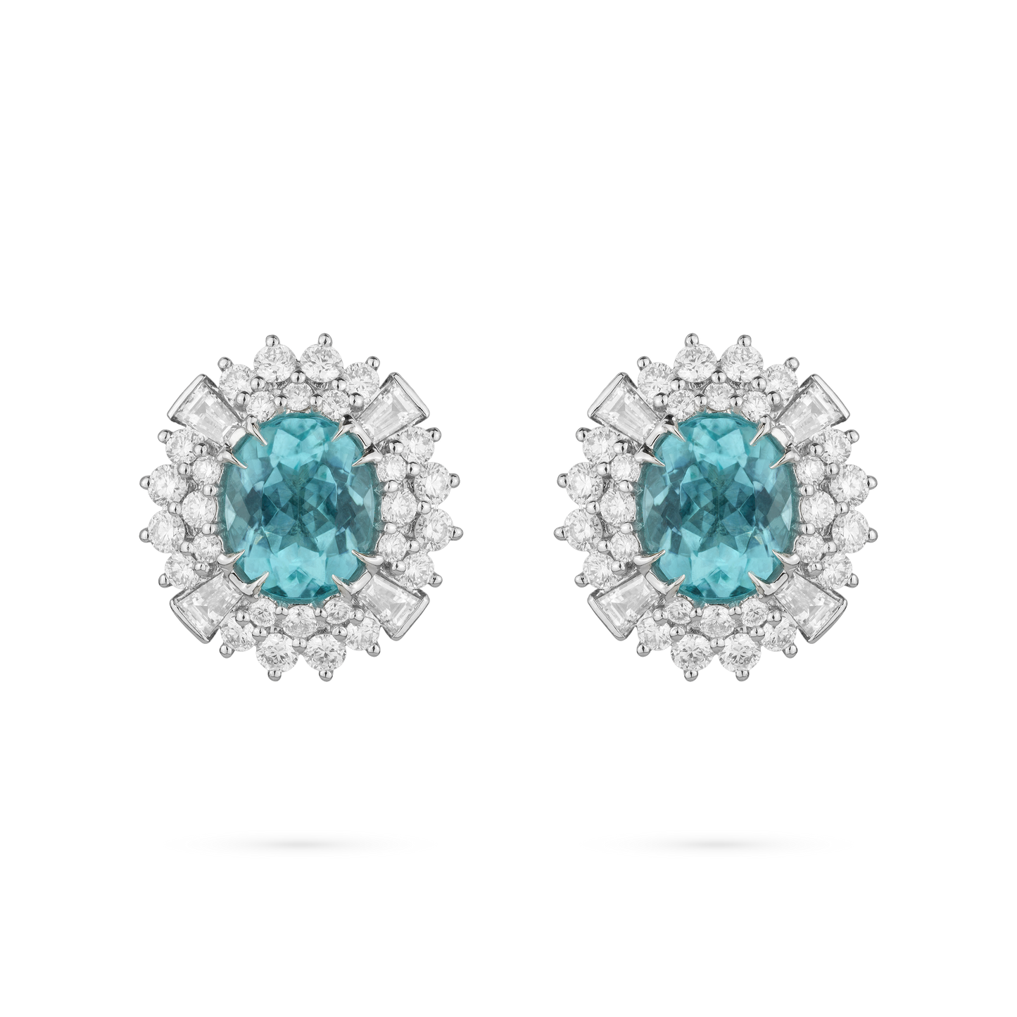 Paraiba Pinpoint Stud Earrings