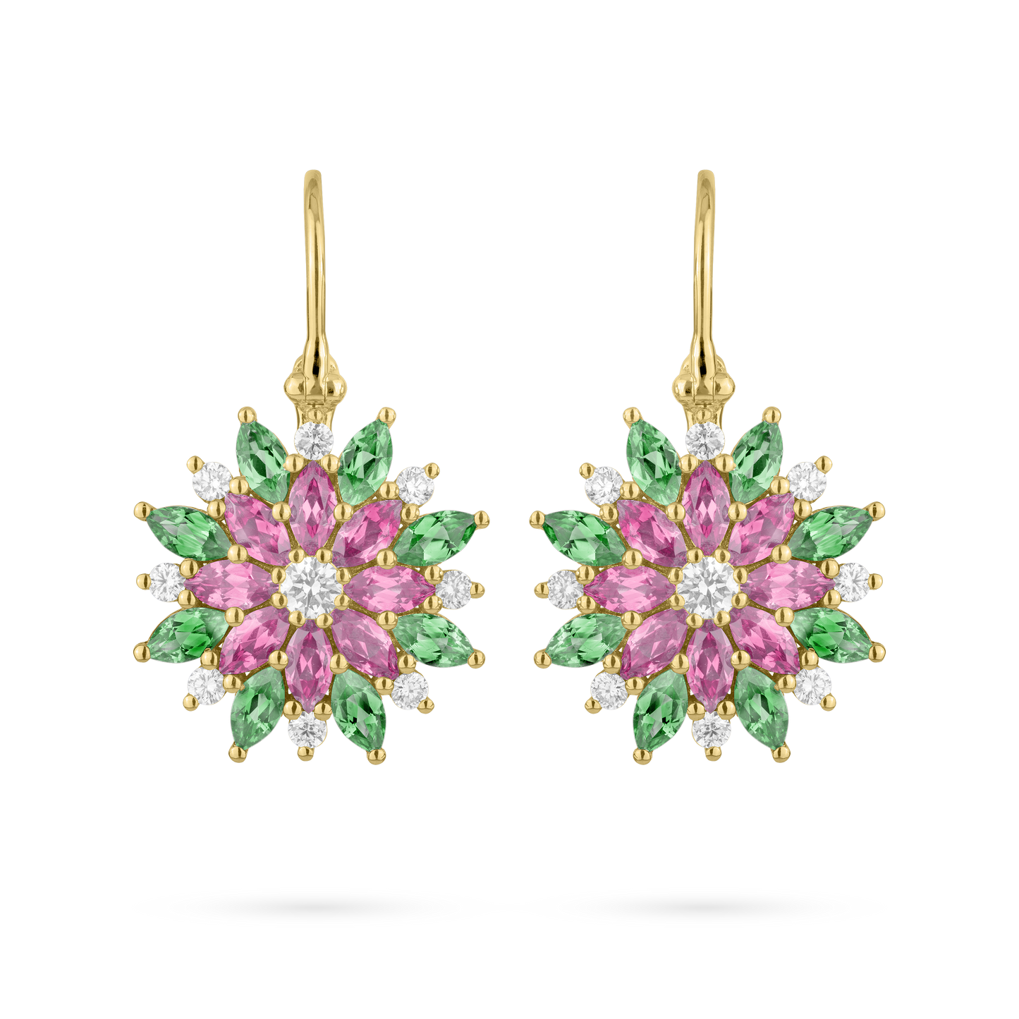 Dahlia Earring on Wire