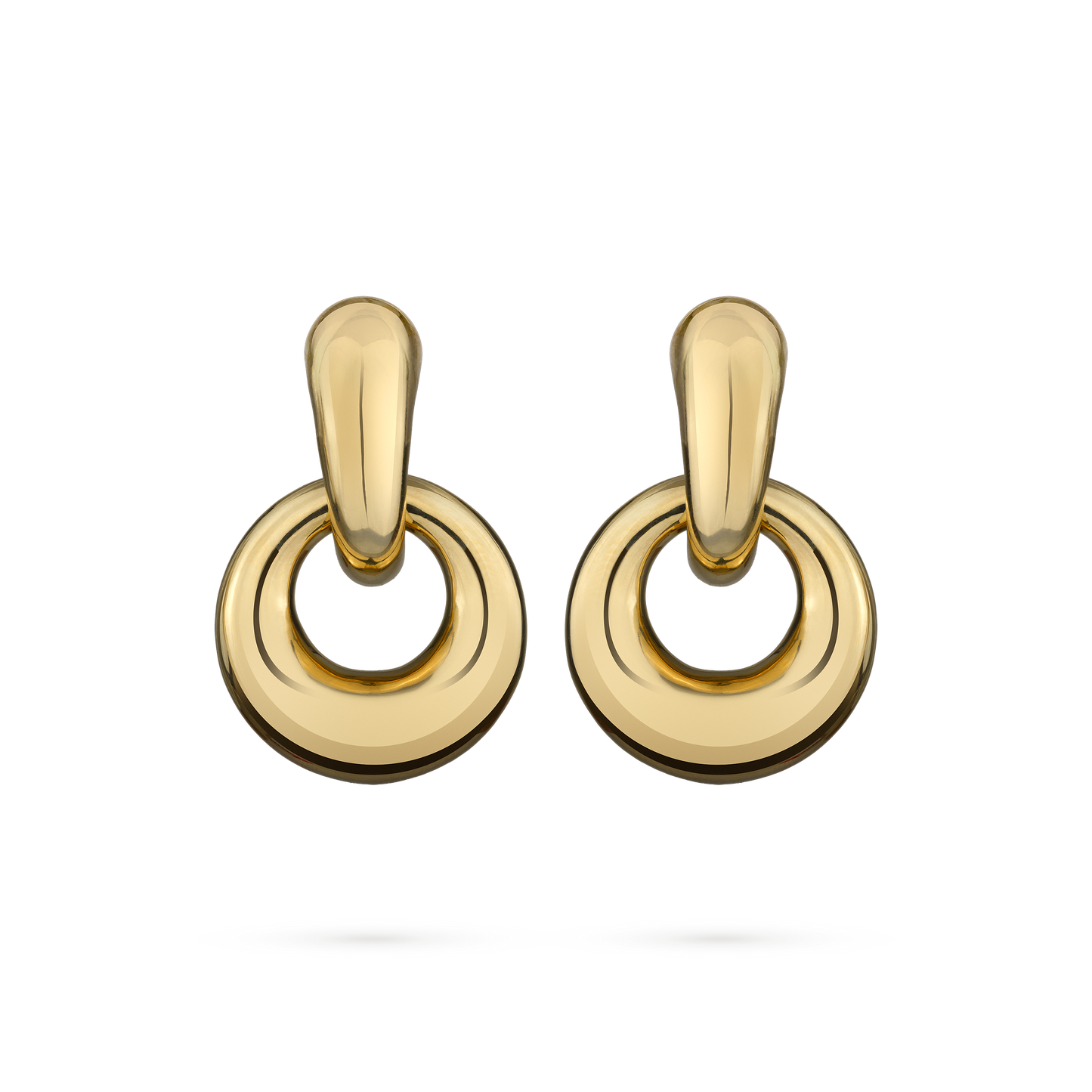 Ultimate Gold Door Knocker Earrings