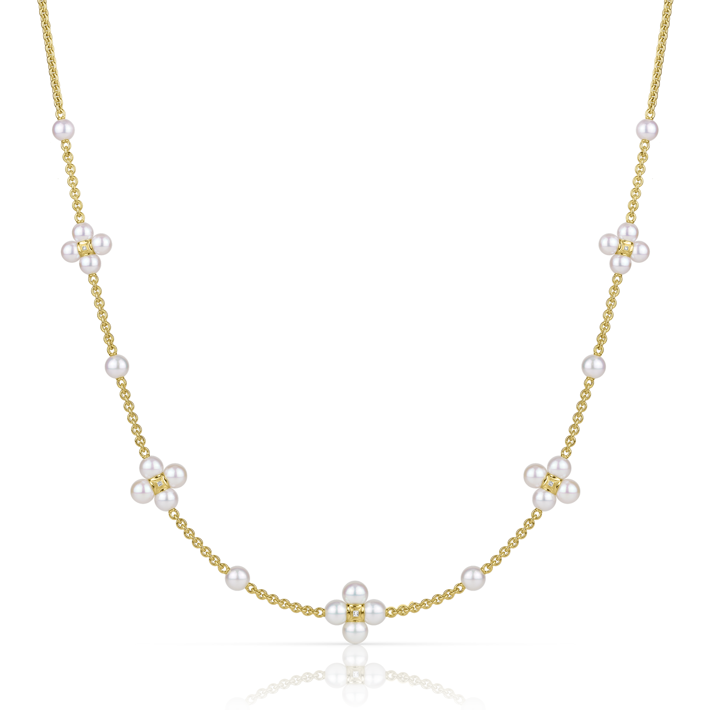 Large Pearl Sequence Necklace