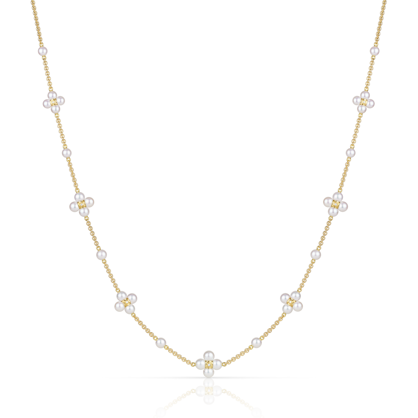 Large Pearl Sequence Necklace