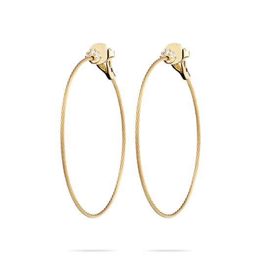 Unity Thin Hoop Earrings Medium