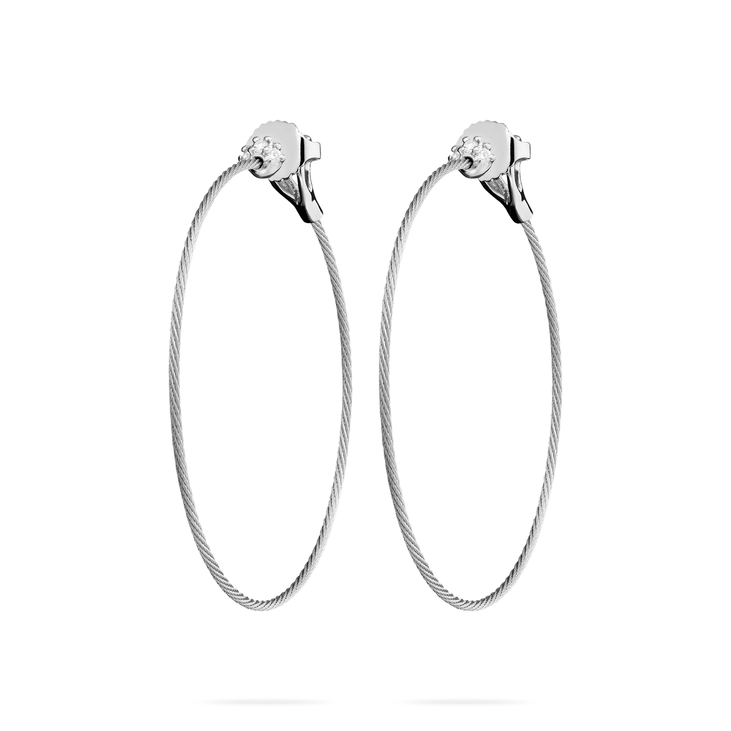 Unity Thin Hoop Earrings Medium