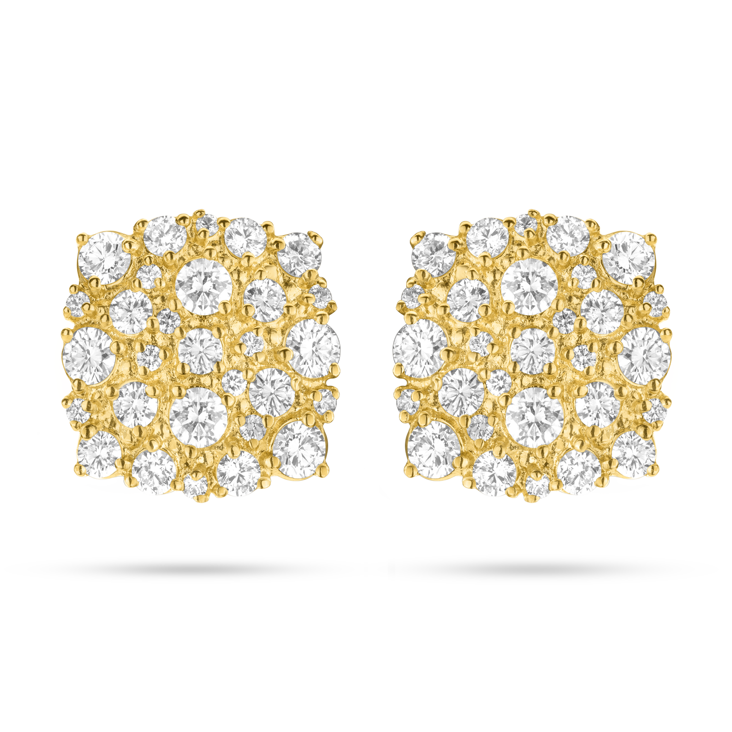 Confetti Cushion Stud Earrings