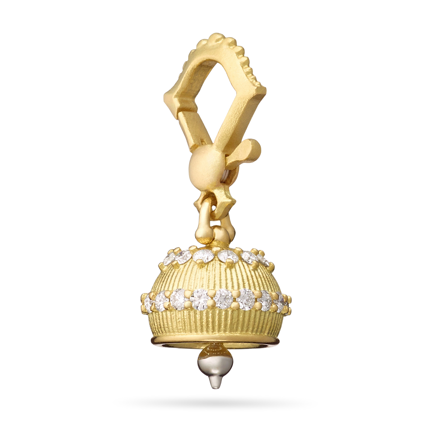 Meditation Bell With Diamonds