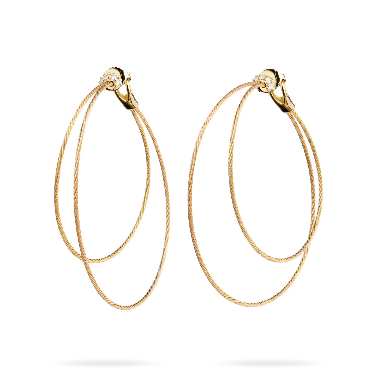 Double Unity Hoop Earrings