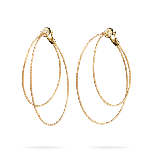 Double Unity Hoop Earrings