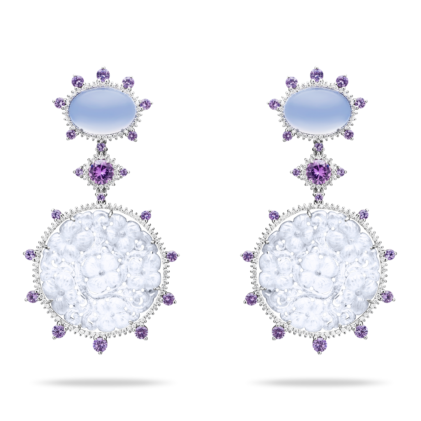 Icy Jade Earring