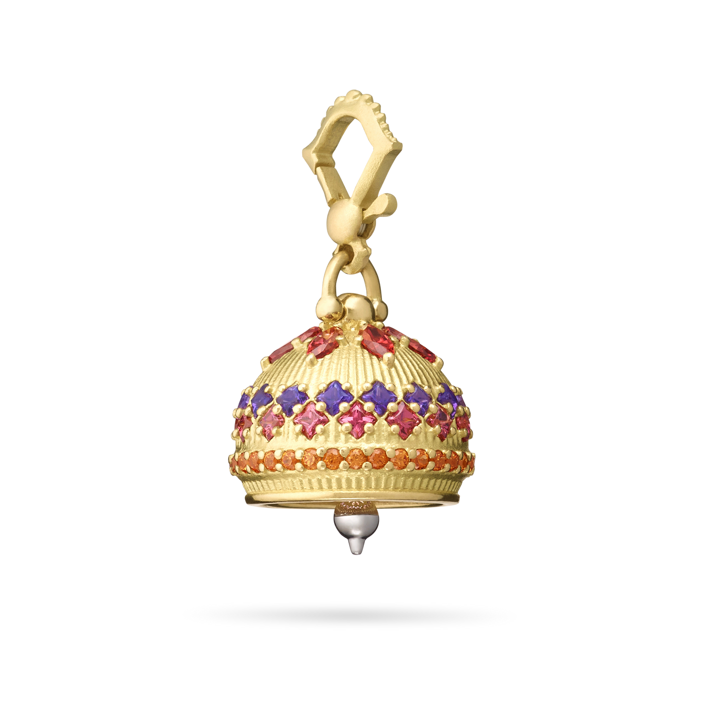 Meditation Bell With Gemstones