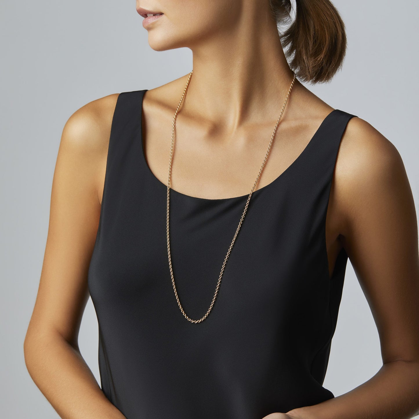 Meditation Bell Chain Necklace