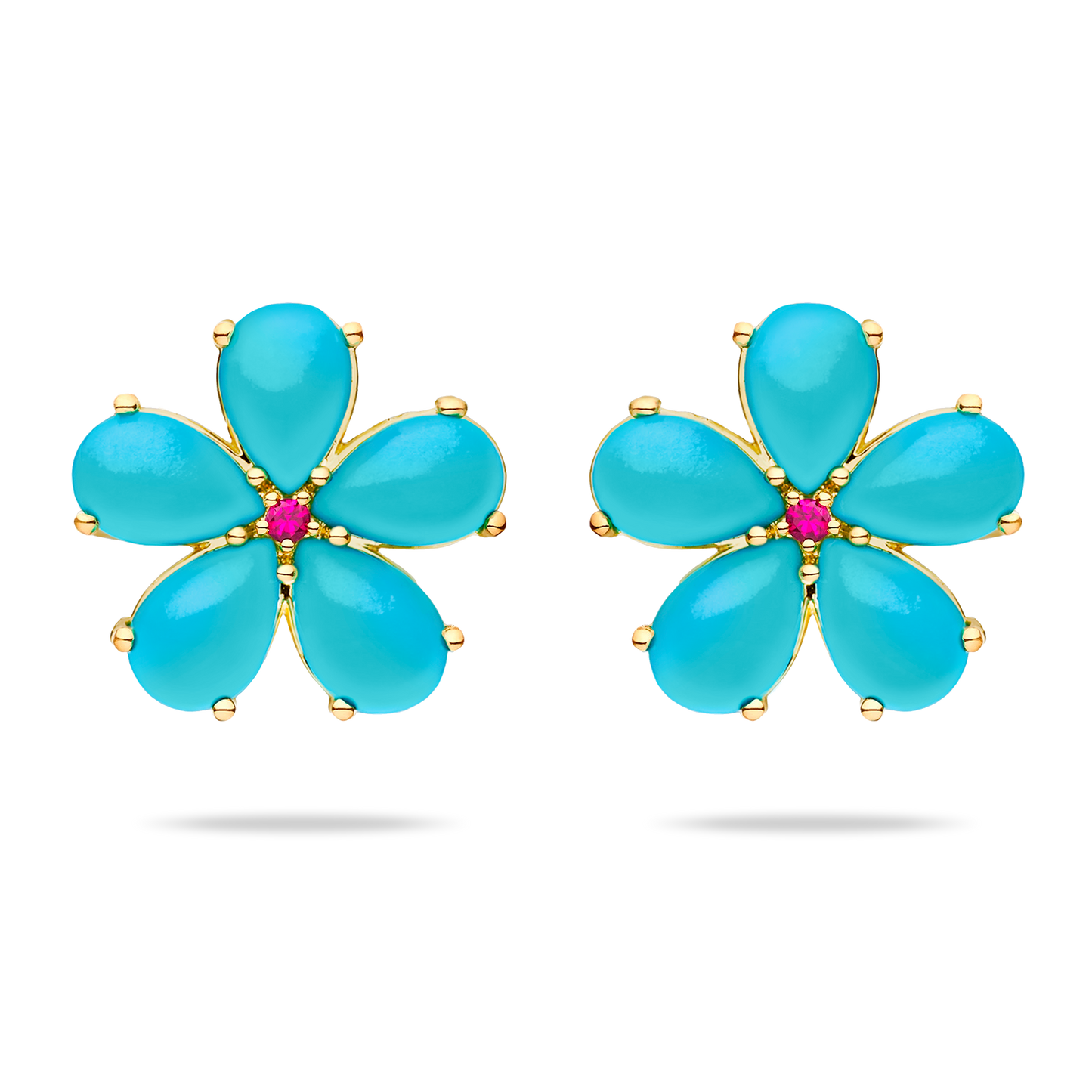 Petal Clip Earrings