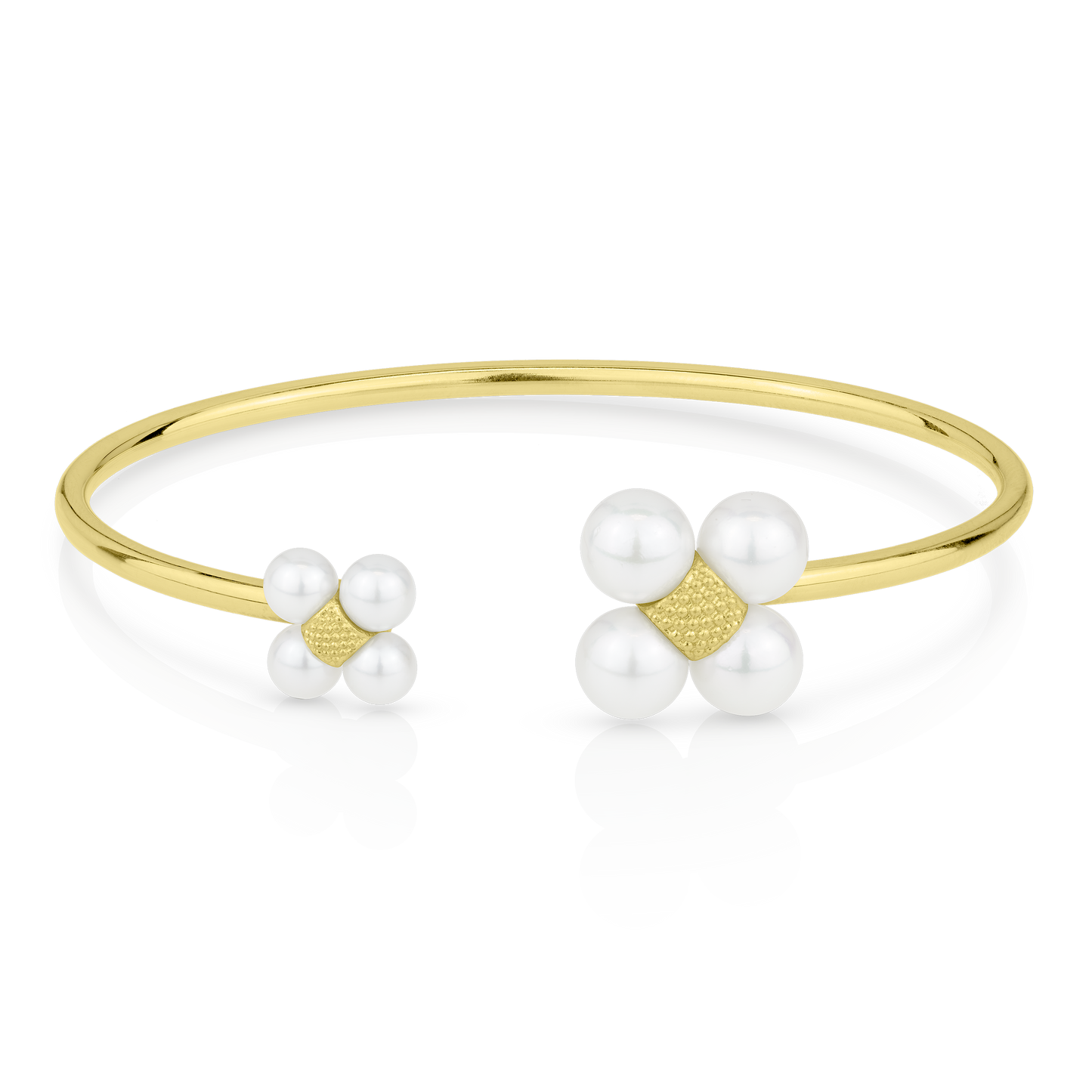 Pearl Sequence Bangle Bracelet