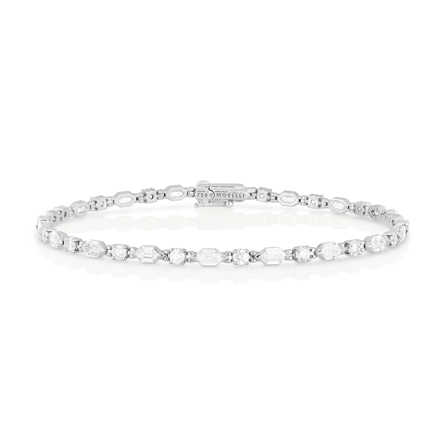 Elongated Diamond Bracelet