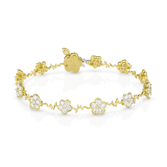 Wild Child Diamond Link Bracelet