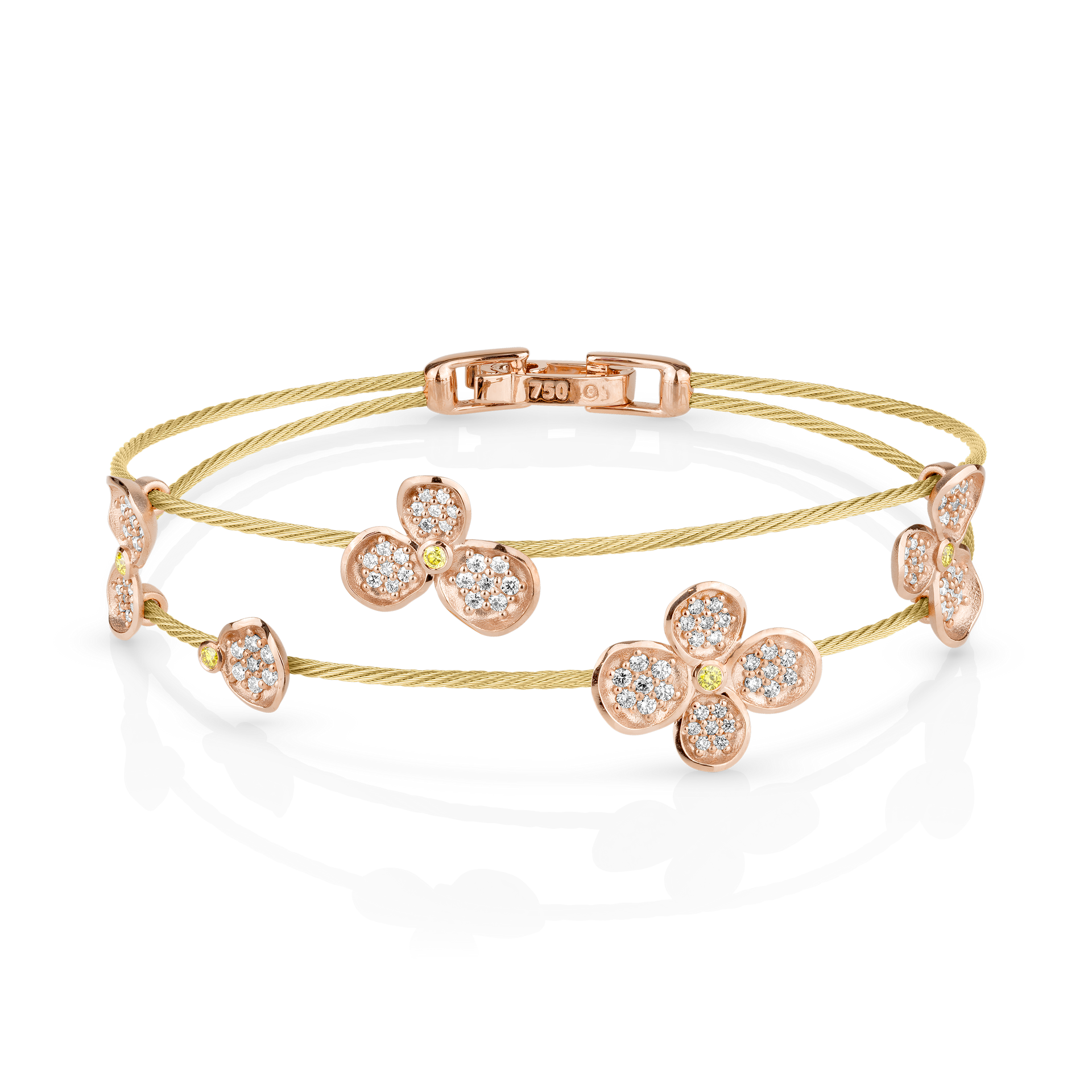 Forget Me Not Double Wire Bracelet – Paul Morelli Design, Inc.