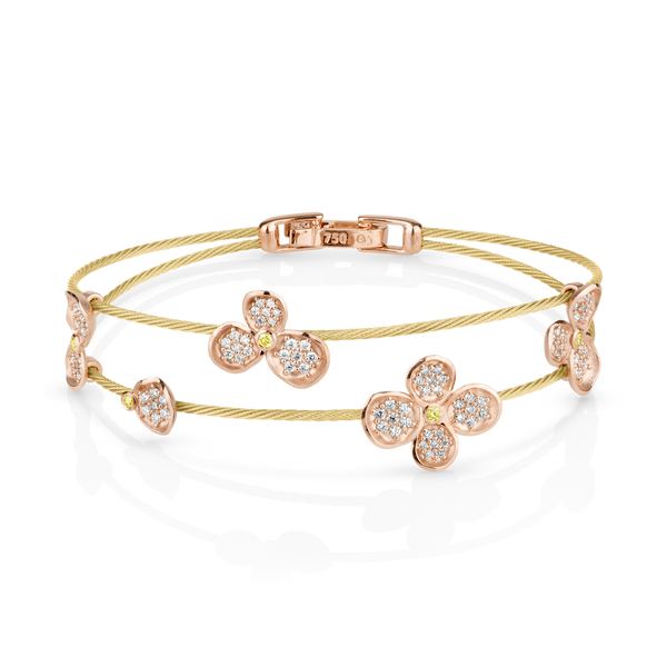Forget Me Not Double Wire Bracelet – Paul Morelli Design, Inc.