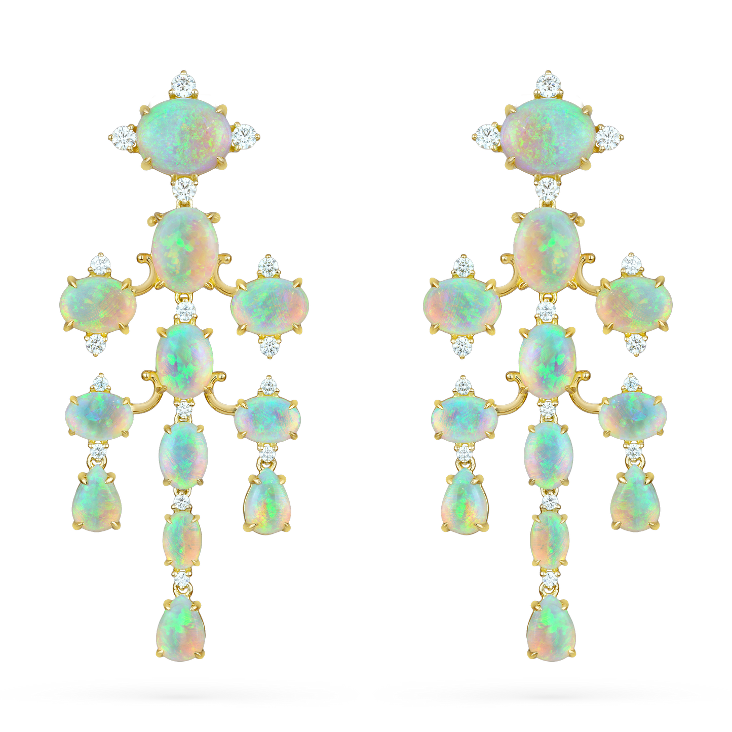 Tiered Dangle Earrings