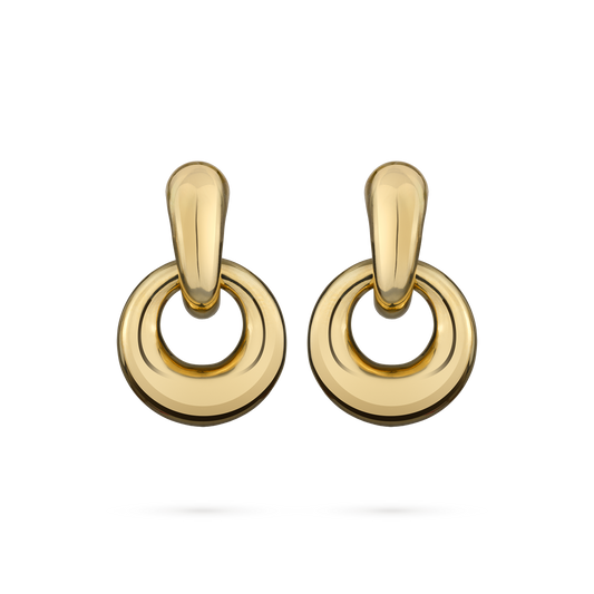 Ultimate Gold Door Knocker Earrings