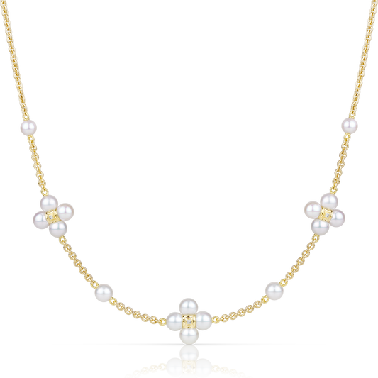 Large Pearl Sequence Necklace