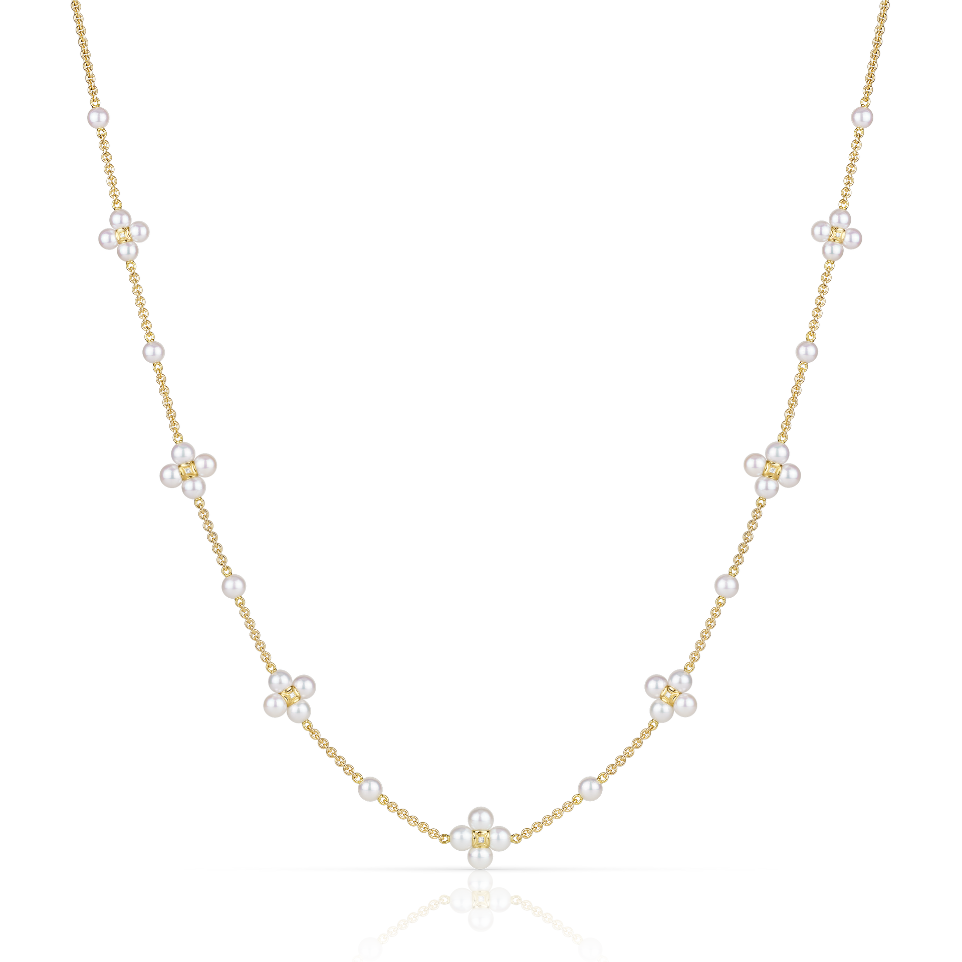 DIFFERENT NECKLACE PREMIUM ジョージ Tennis Necklaces: Lulu Jack Graduating Bezel Tennis Necklace