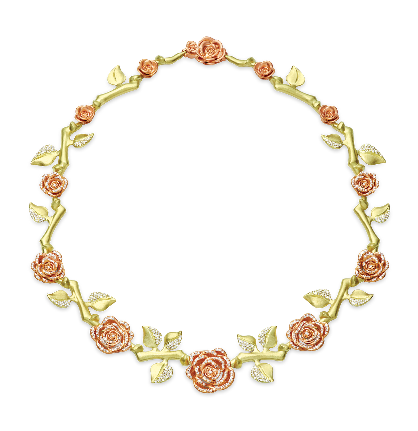 Rosebud Necklace