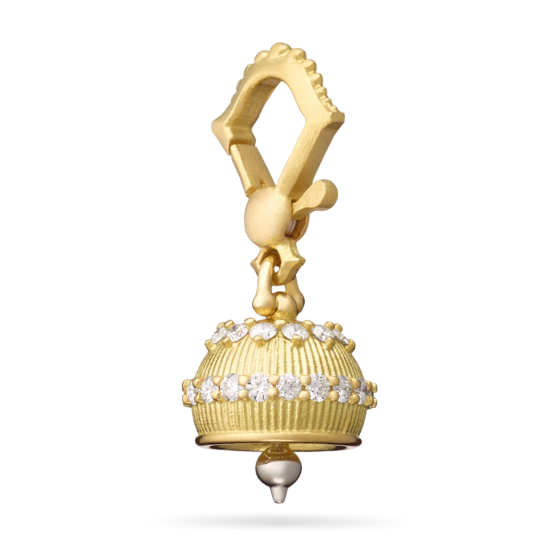 Meditation Bell With Diamonds – Paul Morelli Design, Inc. Meditation Bell With Diamonds – Paul Morelli Design, Inc.