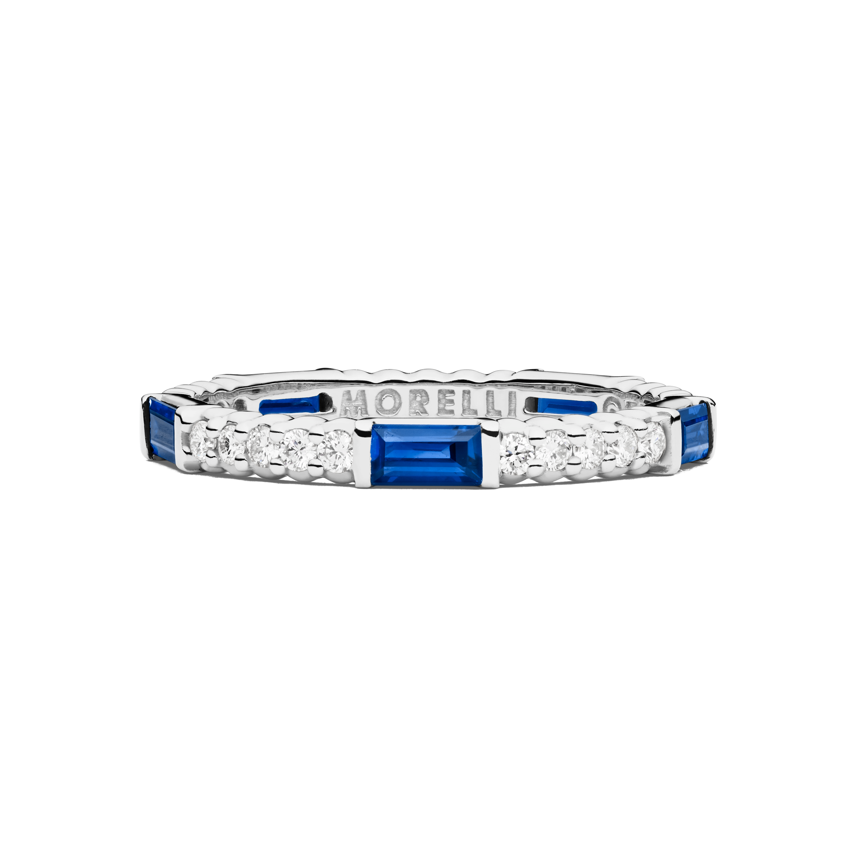 Pinpoint Baguette Diamond Eternity Ring – Paul Morelli Design, Inc.