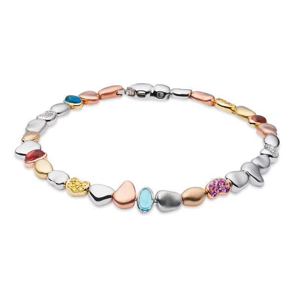 DIFFERENT ブレスレット Single Pebble Bracelet (Spring Version) – Paul Morelli Design, Inc.
