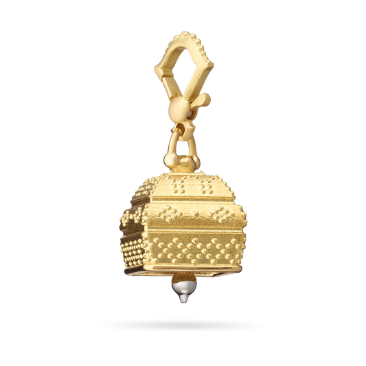 Square Granulated Meditation Bell