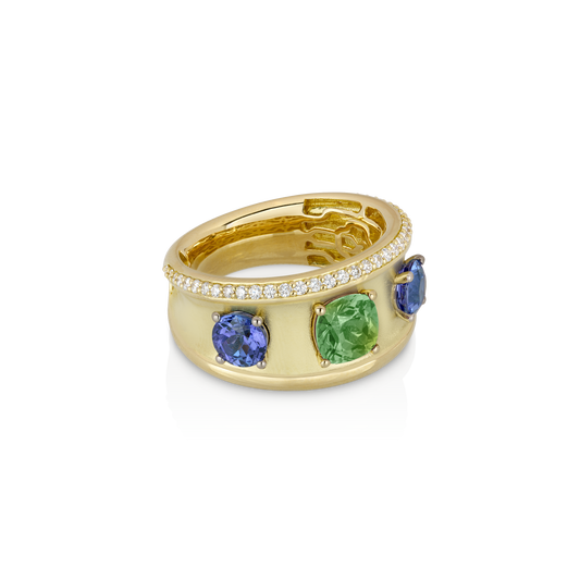 Gemstone Gallant Ring